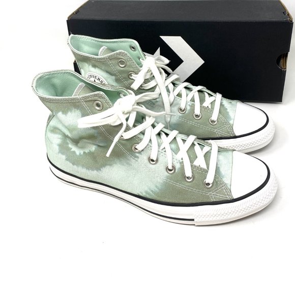 Converse Shoes Men's Size 171912C CTAS High Top Light Field Surplus Green Canvas - Picture 7 of 9